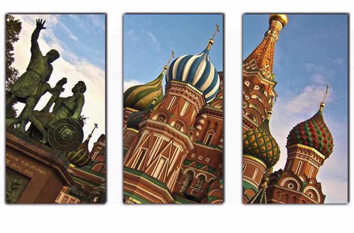 Модульные картины на черной стене фото 91